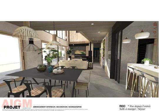 Image 1 du projet Aigm - amenagement Interieur