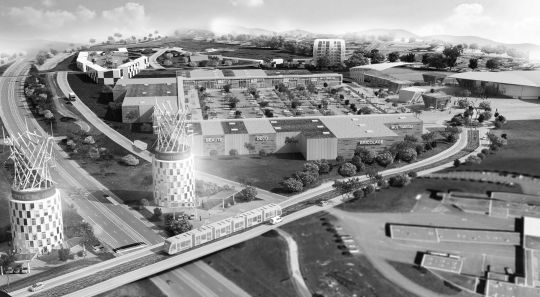 Image du projet Zone Commerciale - Axone, architecture